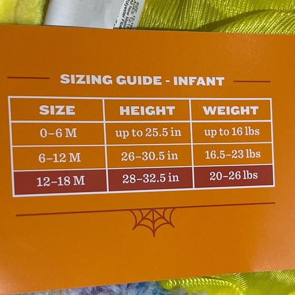 NWT Hyde and Eek Infant Ostrich Costume Sz 12-18 Mo - Picture 9 of 9